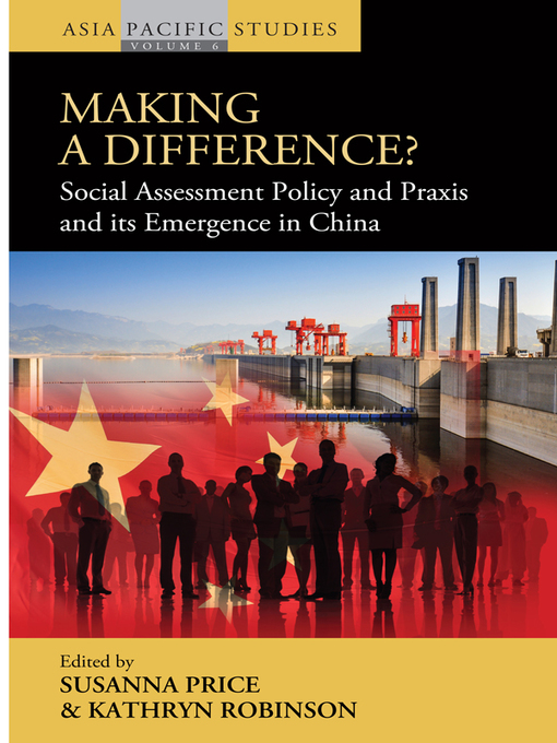 Title details for Making a Difference? by Susanna Price - Available